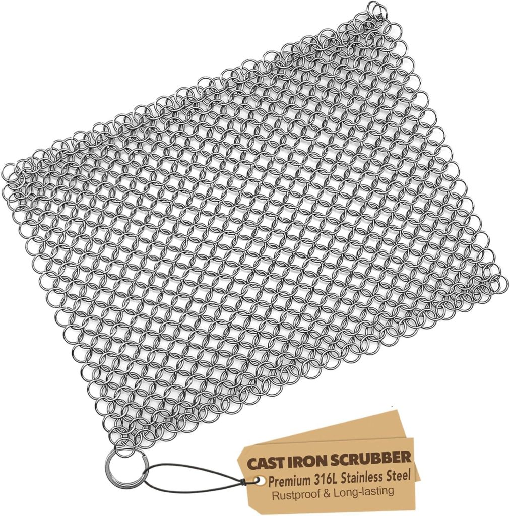 Best Cookware – Cast Iron Scrubber 316 Stainless Steel Cleaner Review