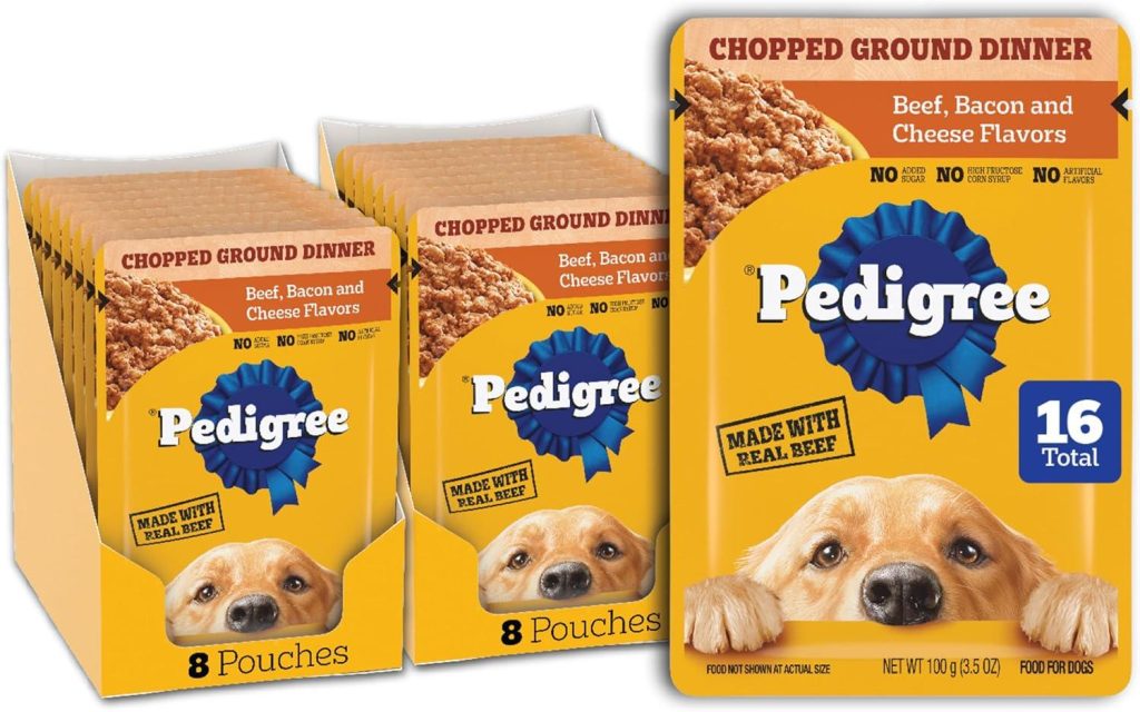 Best Dog Food – Pedigree Chopped Ground Dinner 16-Count Review