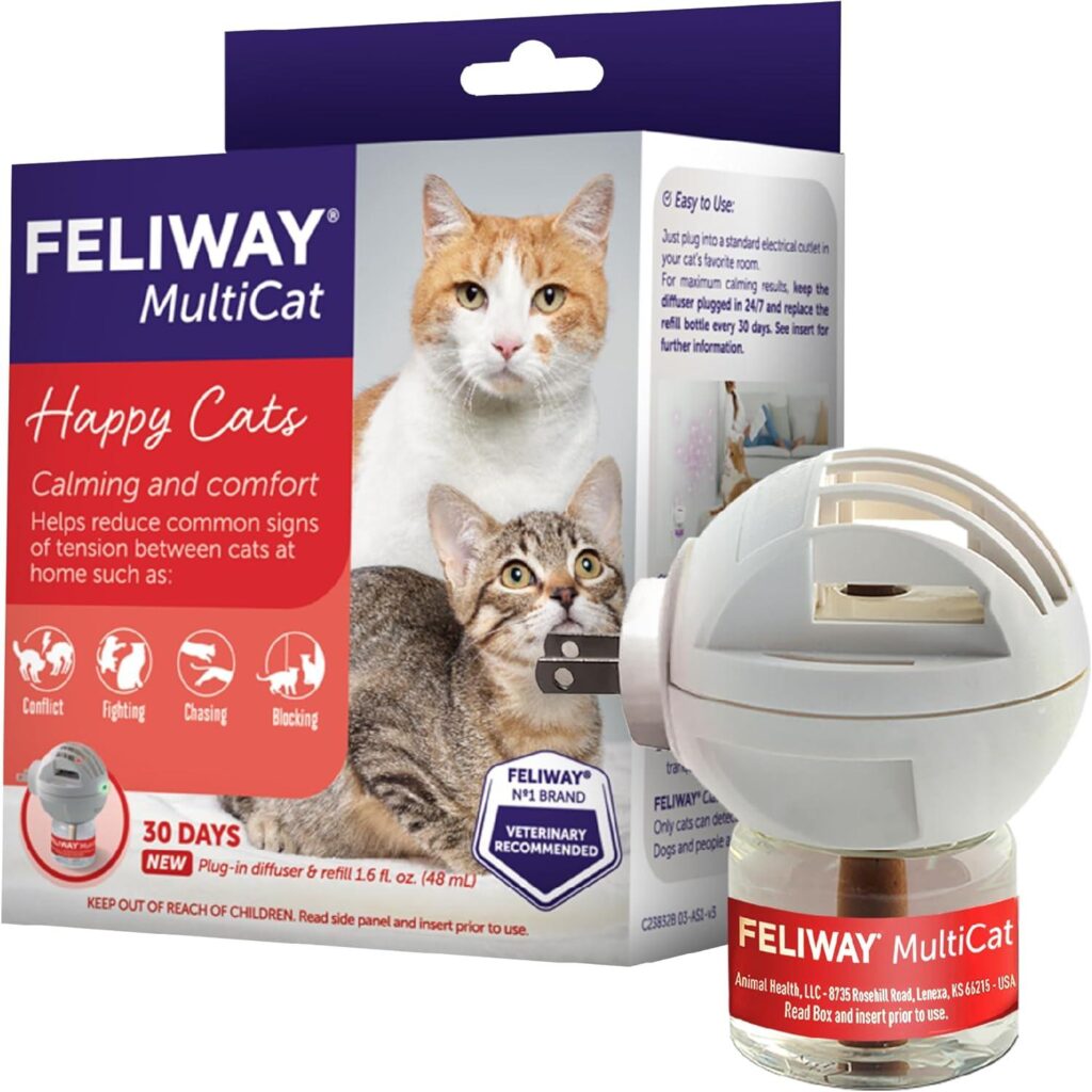 Best Cat Calming Solution – FELIWAY MultiCat 30 Day Diffuser Review