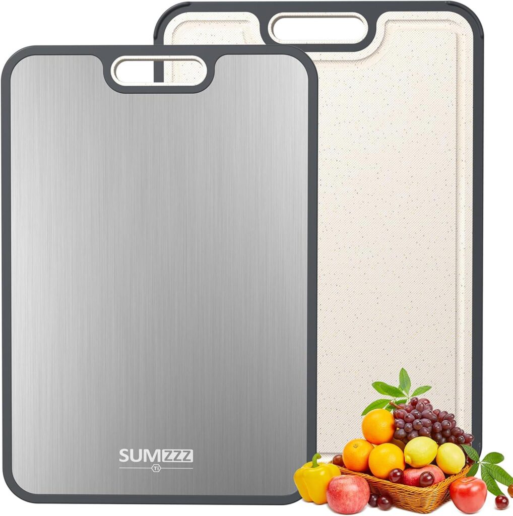 Best Kitchen Cutting Board – Titanium Double-Sided Food Grade Review