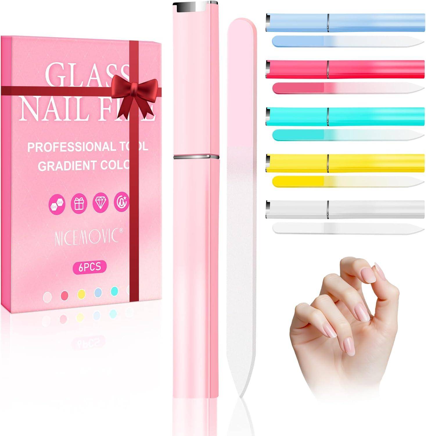 Best Health & Beauty – NICEMOVIC 6 Pack Glass Nail File Review