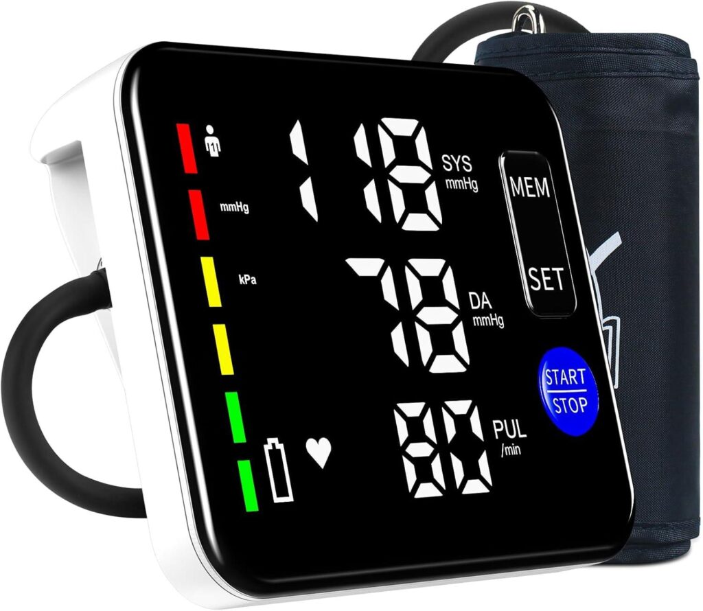 Best Health Monitor – Blood Pressure Monitor Rechargeable for Home Use Review