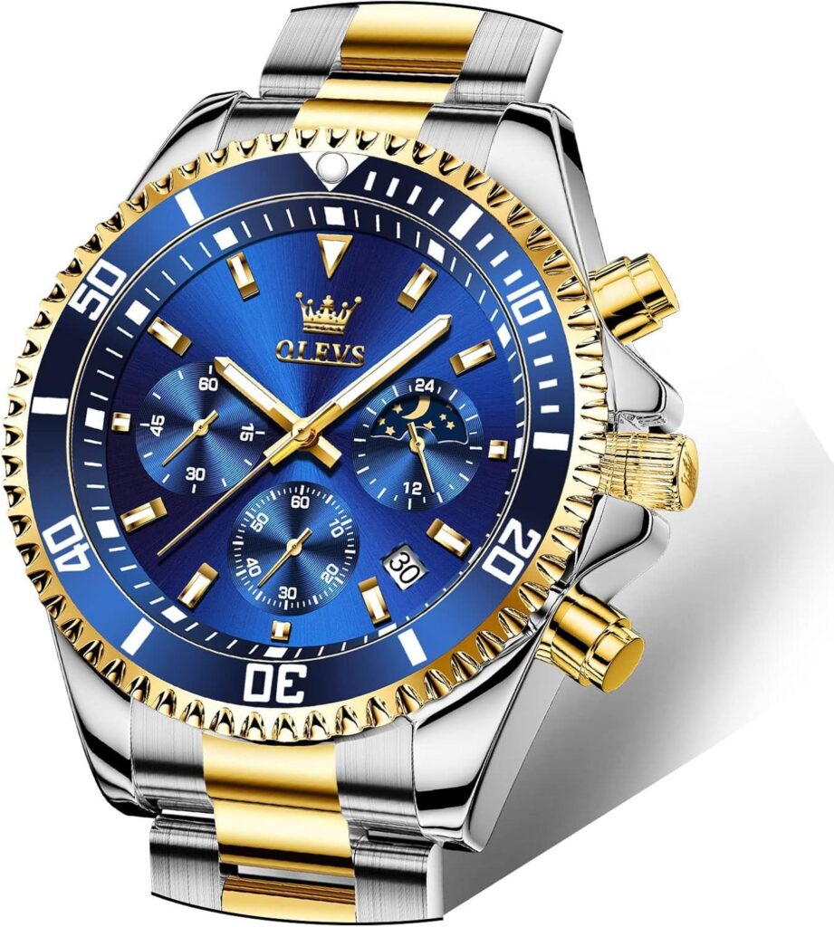 Best Men’s Watches – OLEVS Big Face Stainless Steel Review