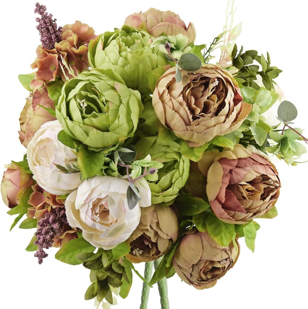 Best Home Decor – FiveSeasonStuff Artificial Peony Bouquets Review