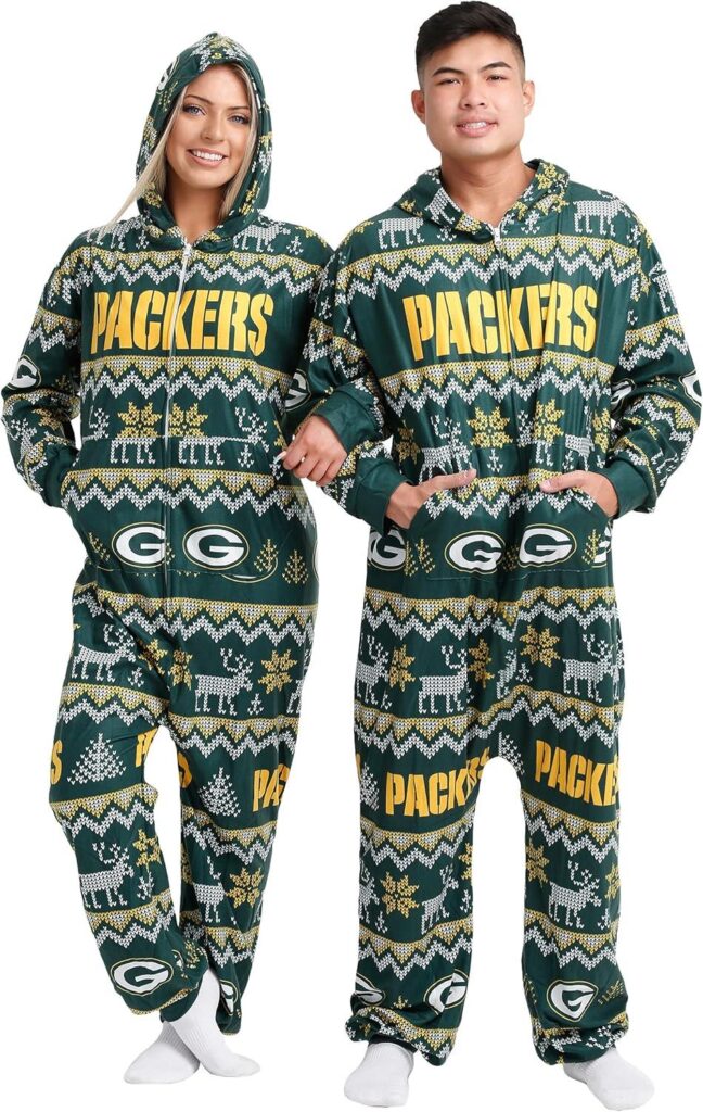 Best Sports Fan Sleepwear – FOCO Unisex NFL Pajamas Onesie Review