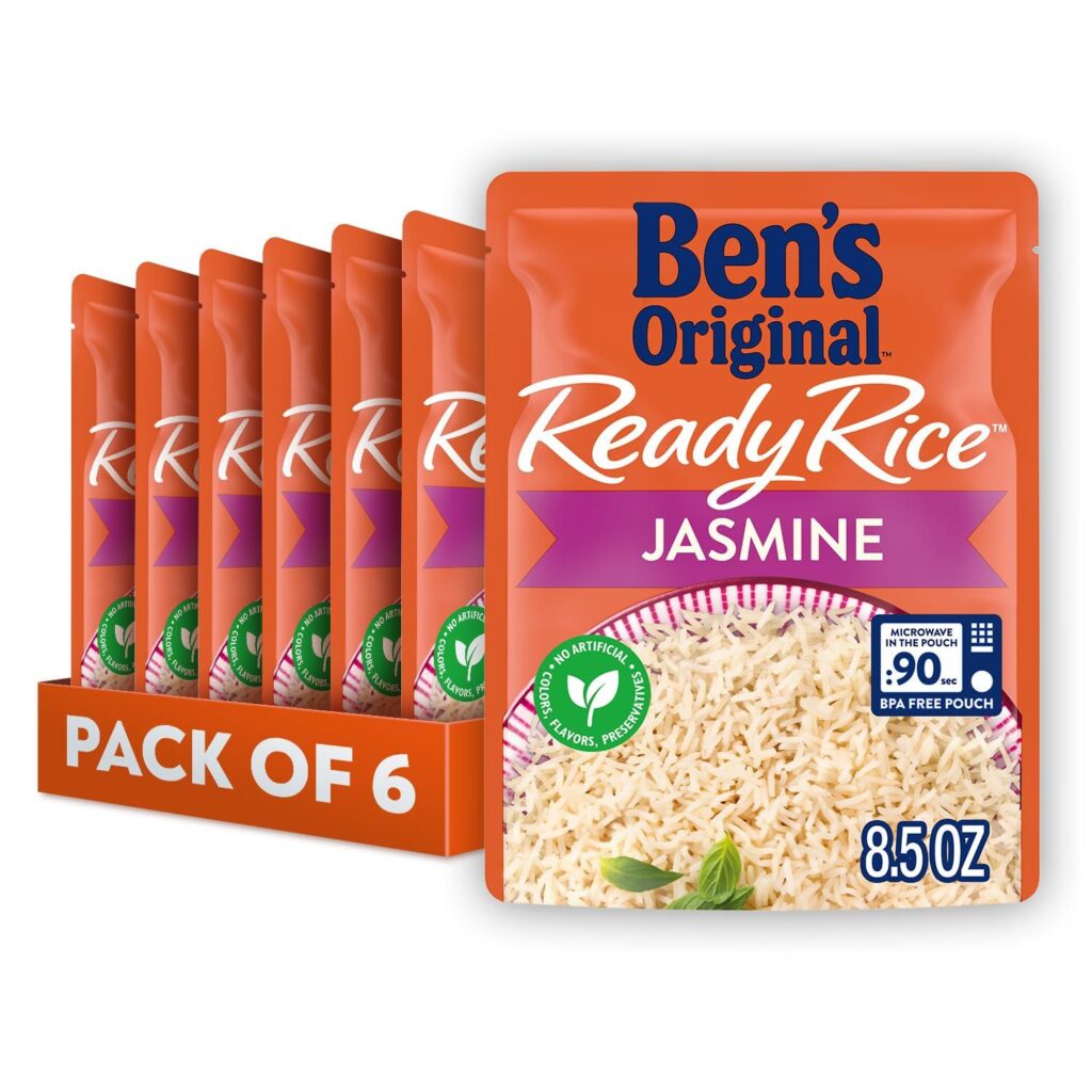 Best Food Side Dish – BEN’S ORIGINAL Ready Rice Jasmine Rice Review