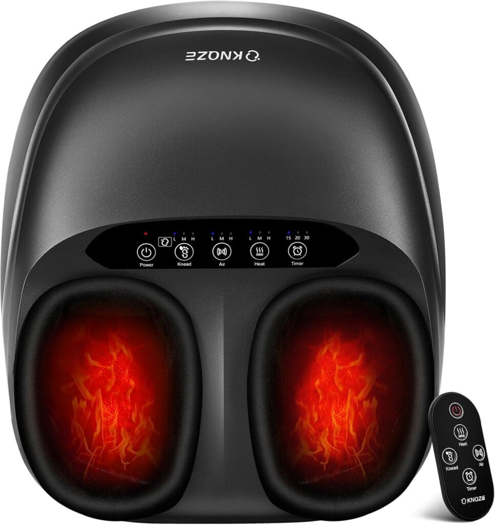 Best Foot Massager – KNQZE Shiatsu Machine with Heat Review