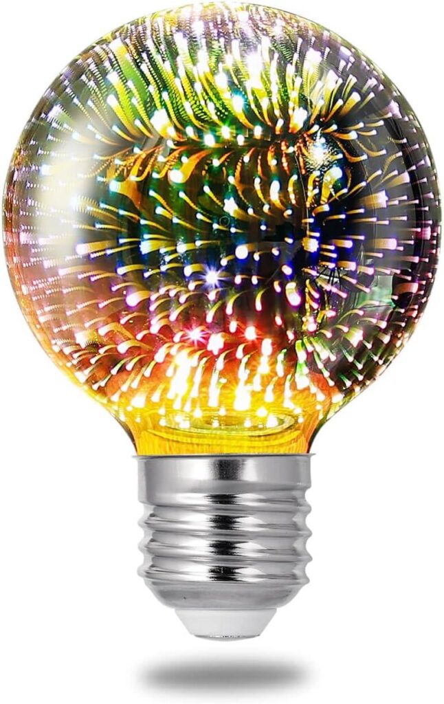 Best Decorative Light Bulb – Porseme 3D Fireworks Bulb Review