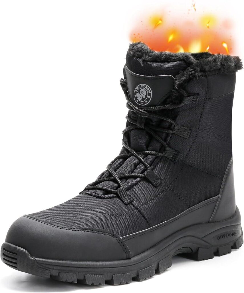 Best Work Boots – ANGRYRAM Winter Steel Toe Boots for Men Review