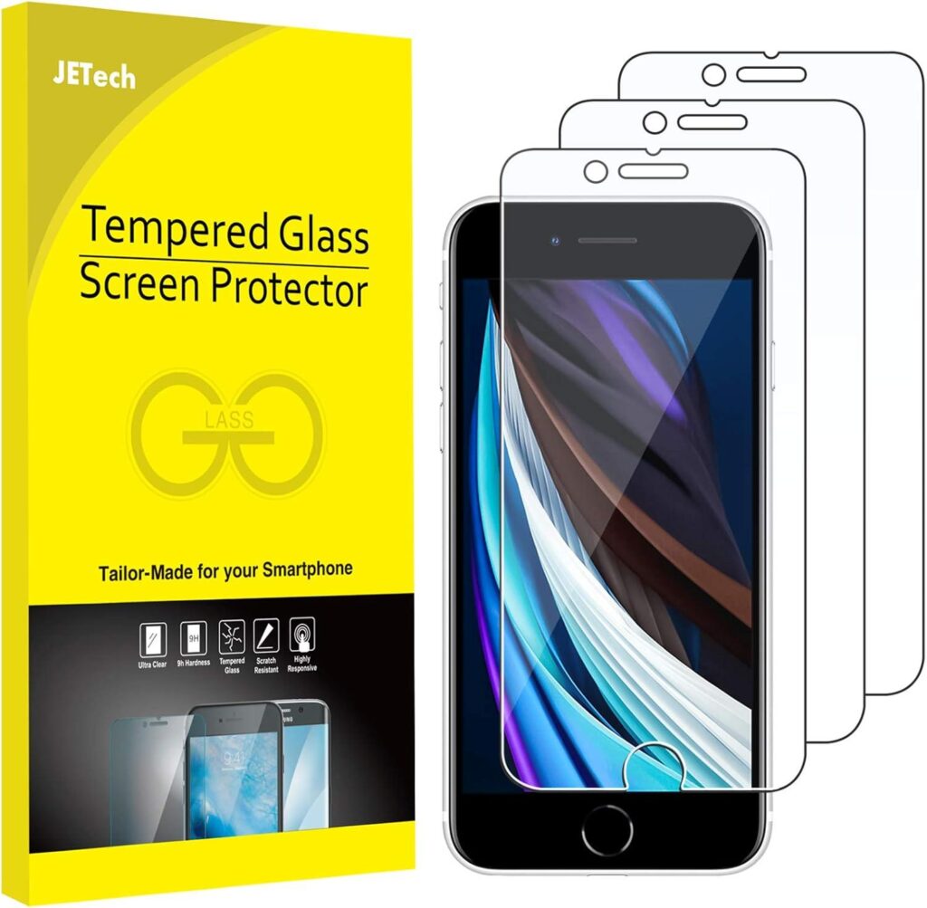 Best Screen Protector – JETech 3-Pack for iPhone SE 3/2 Review