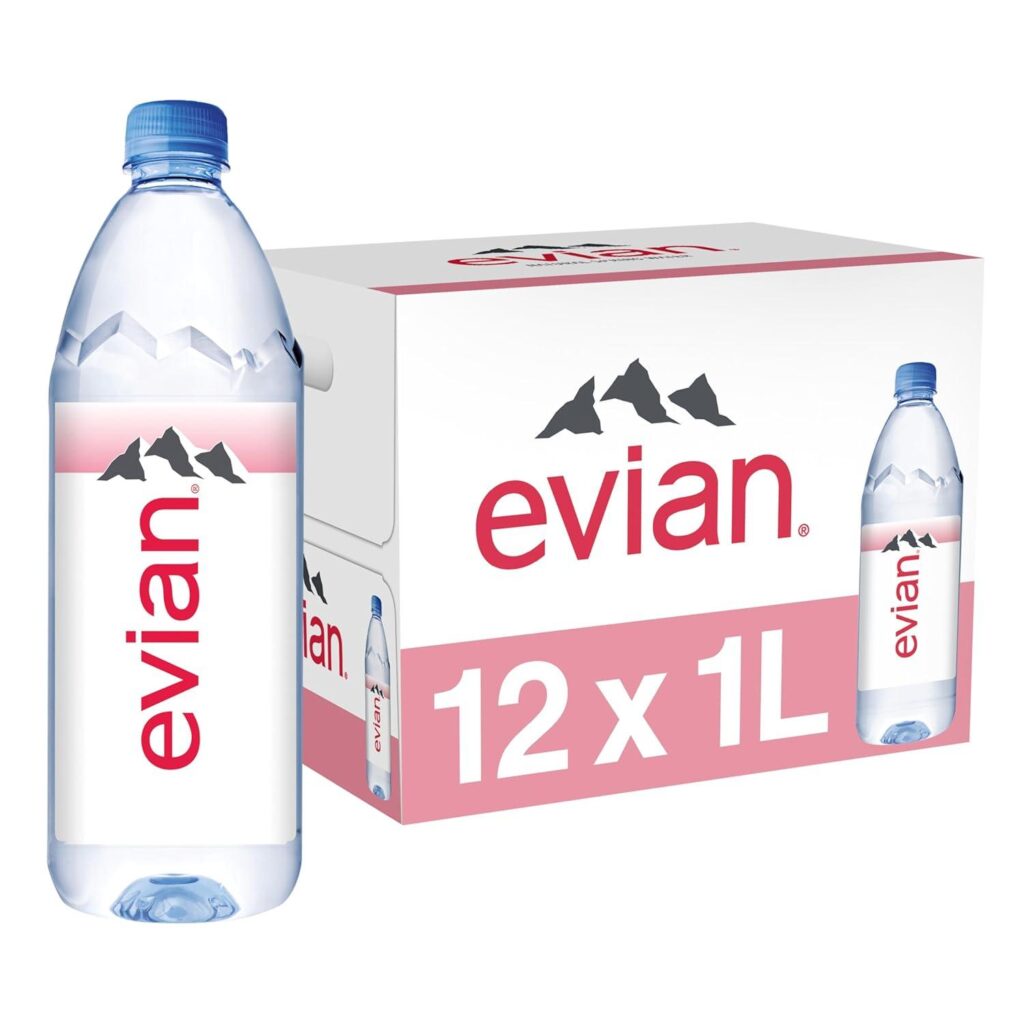 Best Natural Spring Water – Evian 1 L Bottle, 12 Pack Review