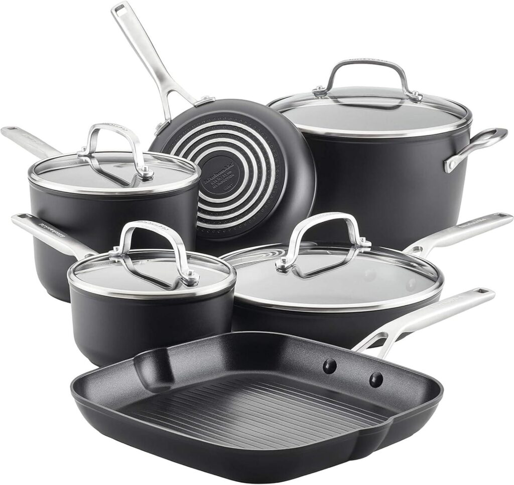 Best Cookware – KitchenAid Hard Anodized Nonstick Cookware Set Review