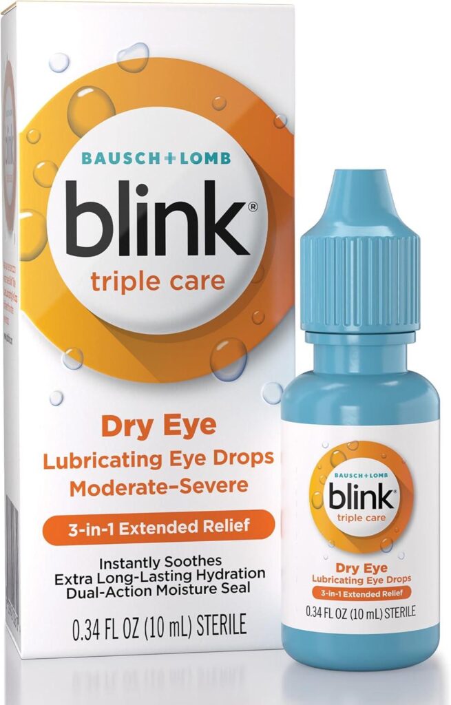 Best Eye Drops – BLINK Triple Care Eye Drops for Dry Eyes Review