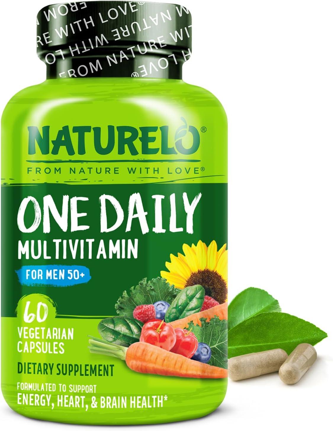 Best Multivitamin – NATURELO Mens Multivitamins for Men 50+ Review