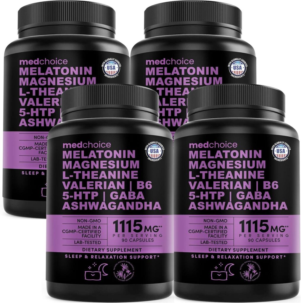 Best Natural Sleep Aid – 12-in-1 Melatonin Sleep Capsules Review