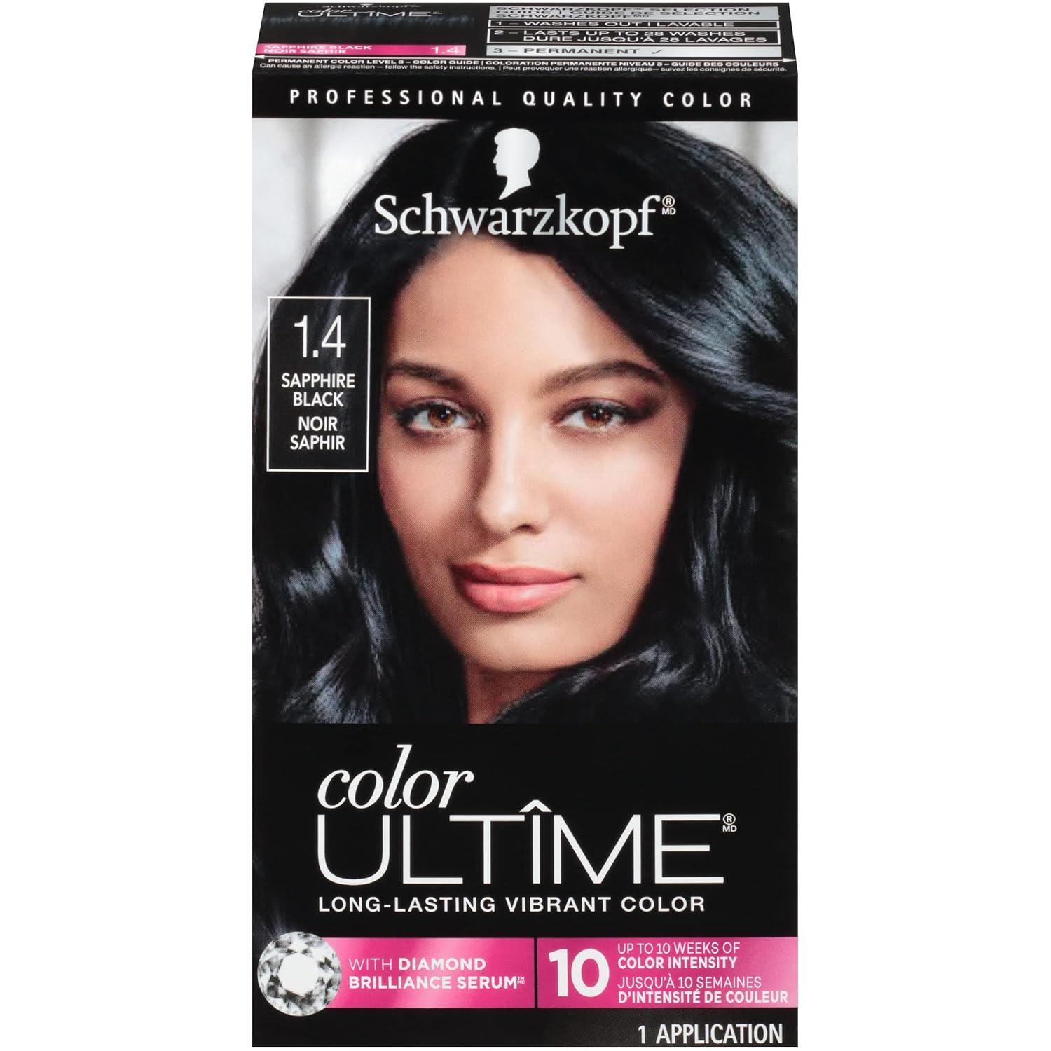 Best Hair Dye – Schwarzkopf Color Ultime 1.4 Sapphire Black Review