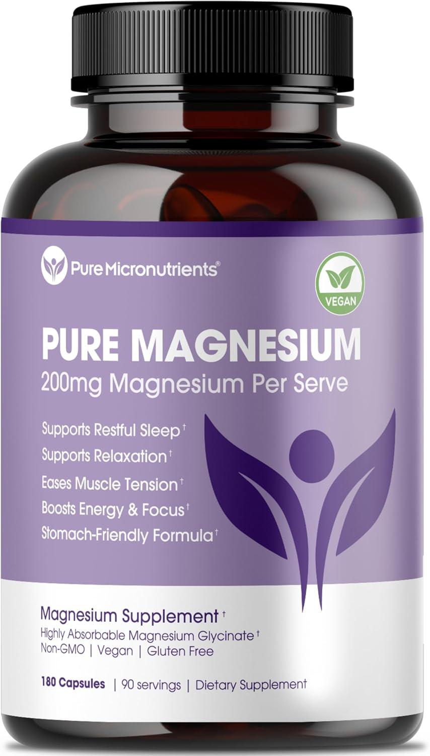 Best Magnesium Supplement – Pure Magnesium Glycinate Review