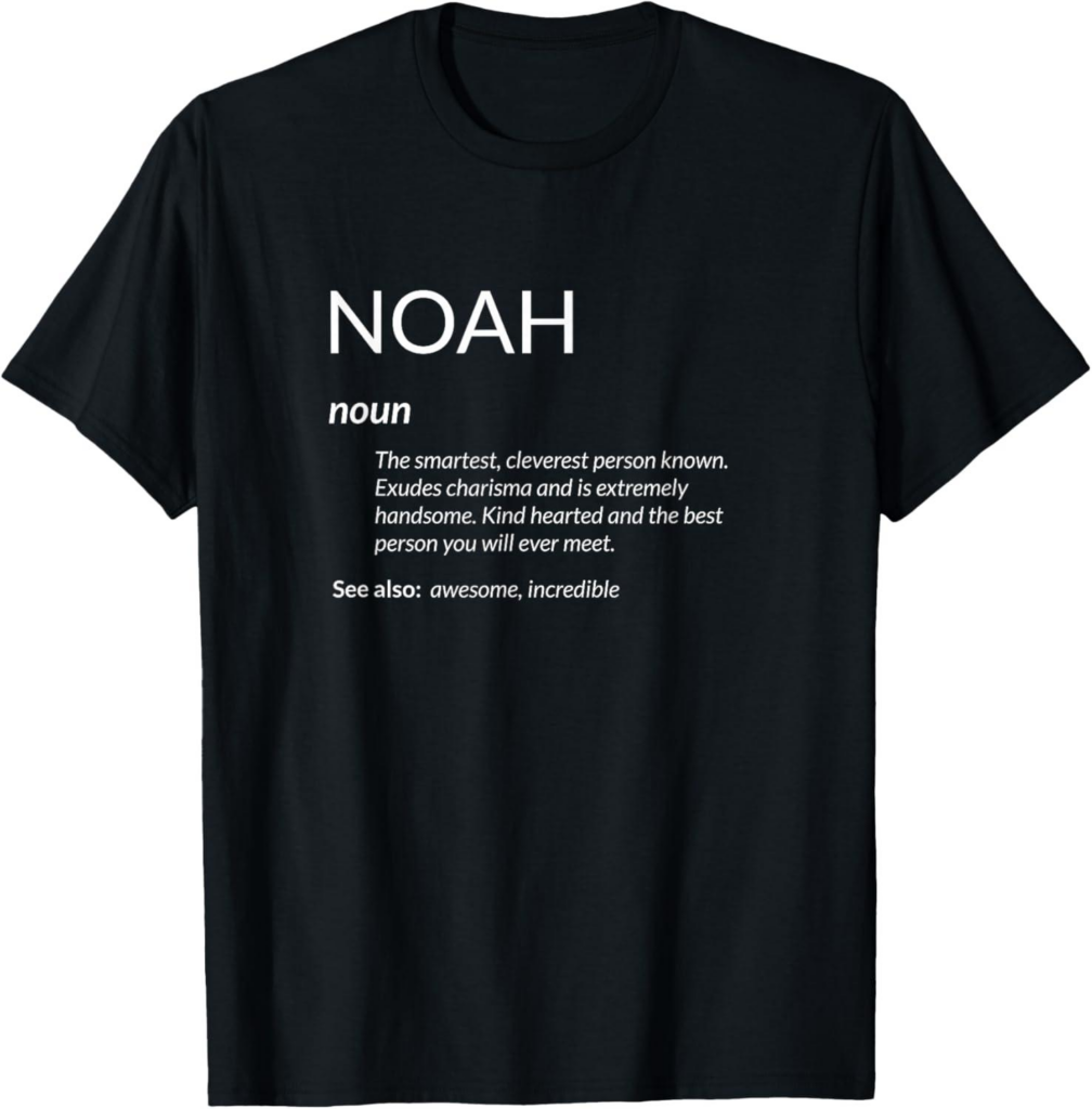 Best T-Shirt – Noah is The Best Funny Name Definition Review