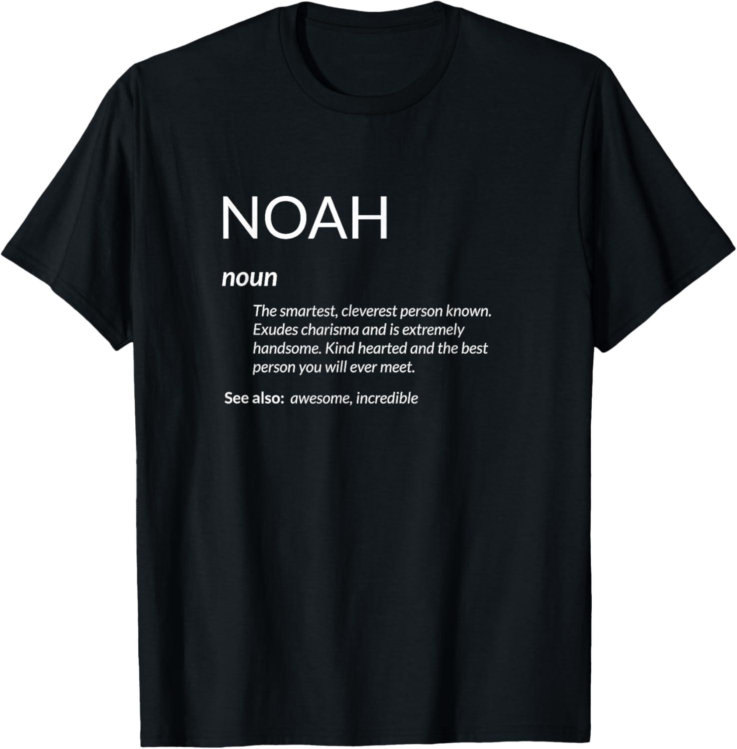 Best T-Shirt – Noah is The Best Funny Name Definition Review
