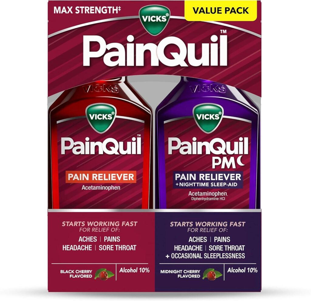 Best Pain Relief – Vicks PainQuil & PainQuil PM Liquid Review