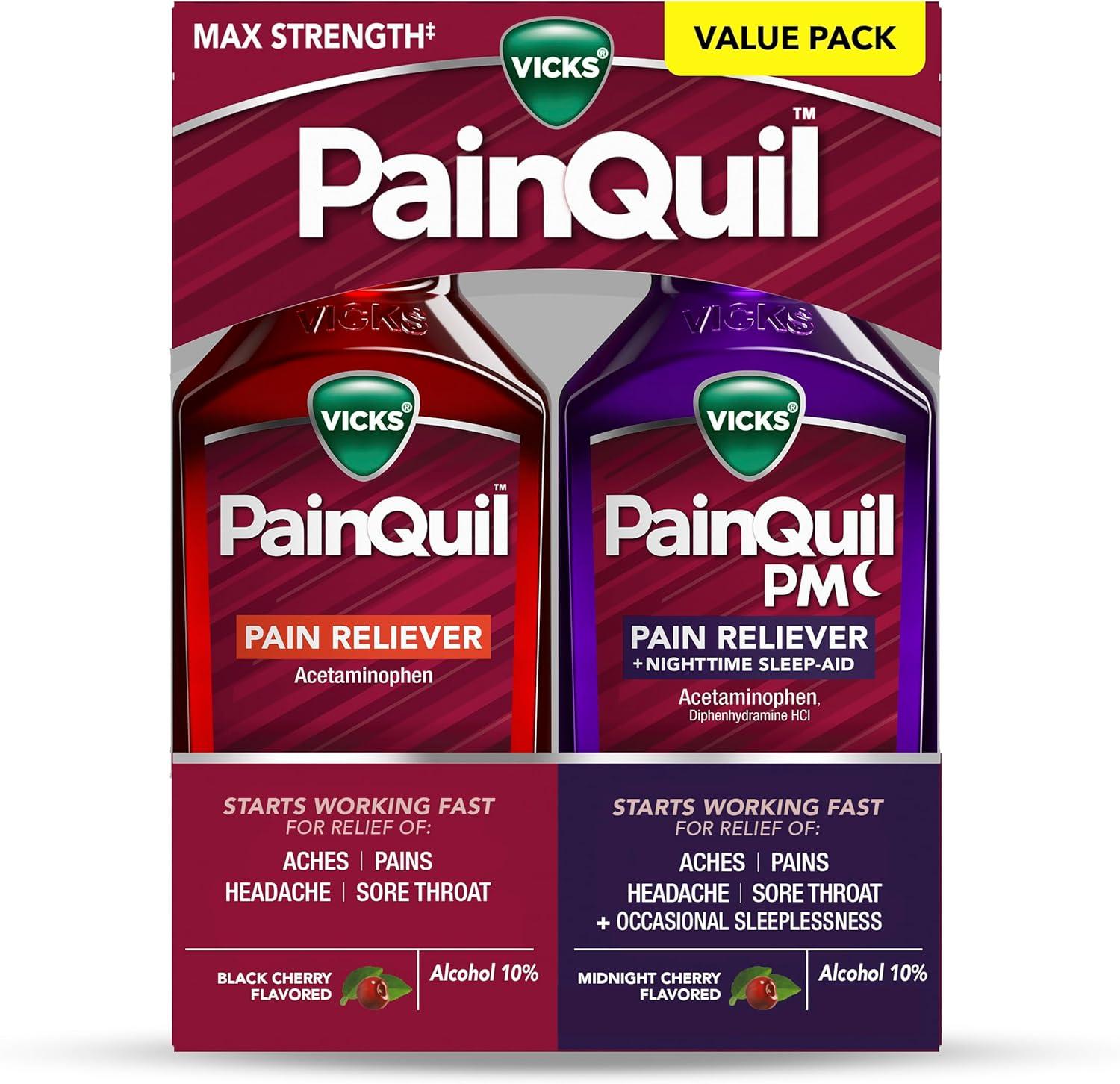 Best Pain Relief – Vicks PainQuil & PainQuil PM Liquid Review