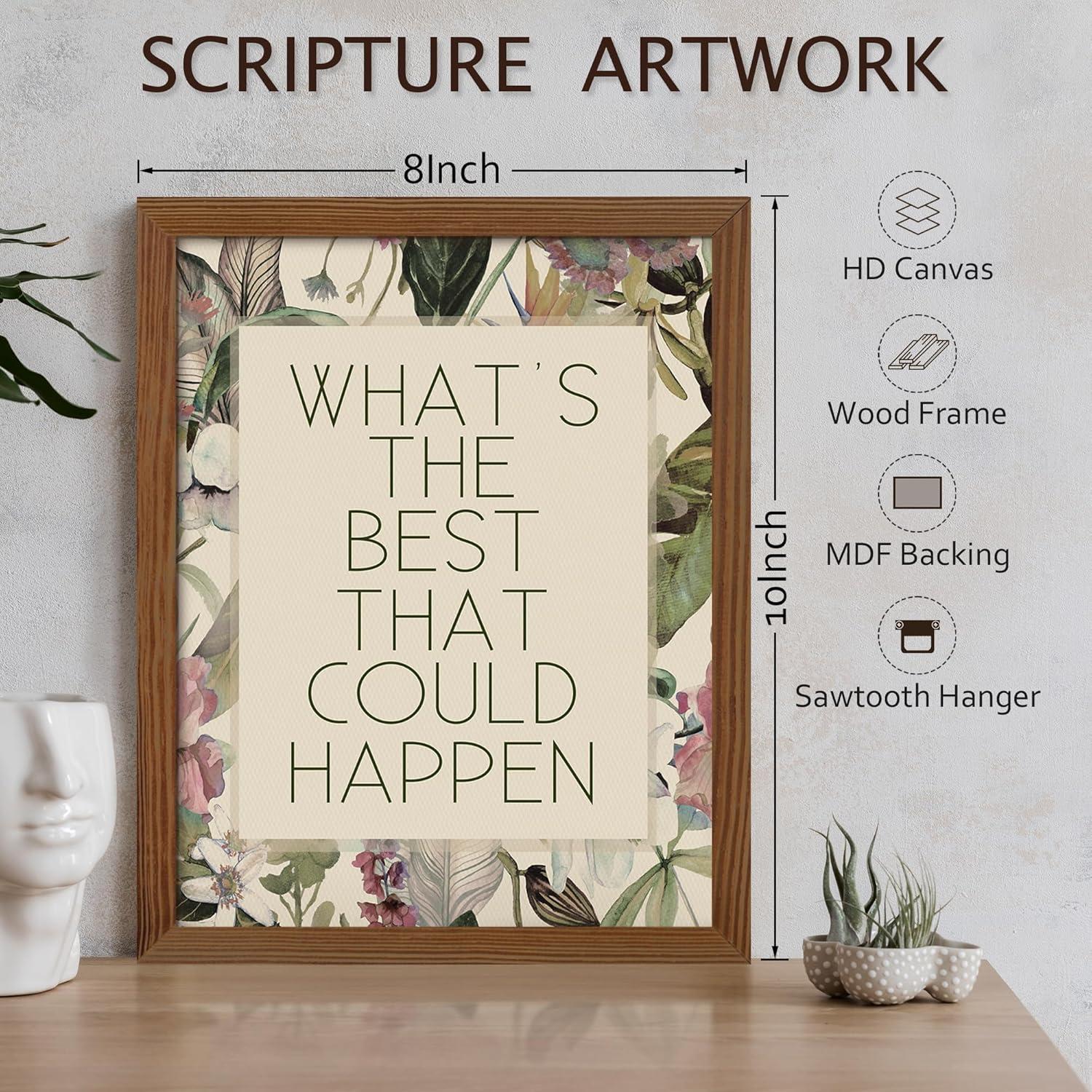 Best Wall Art – Vintage Floral Prints Inspirational Canvas Review