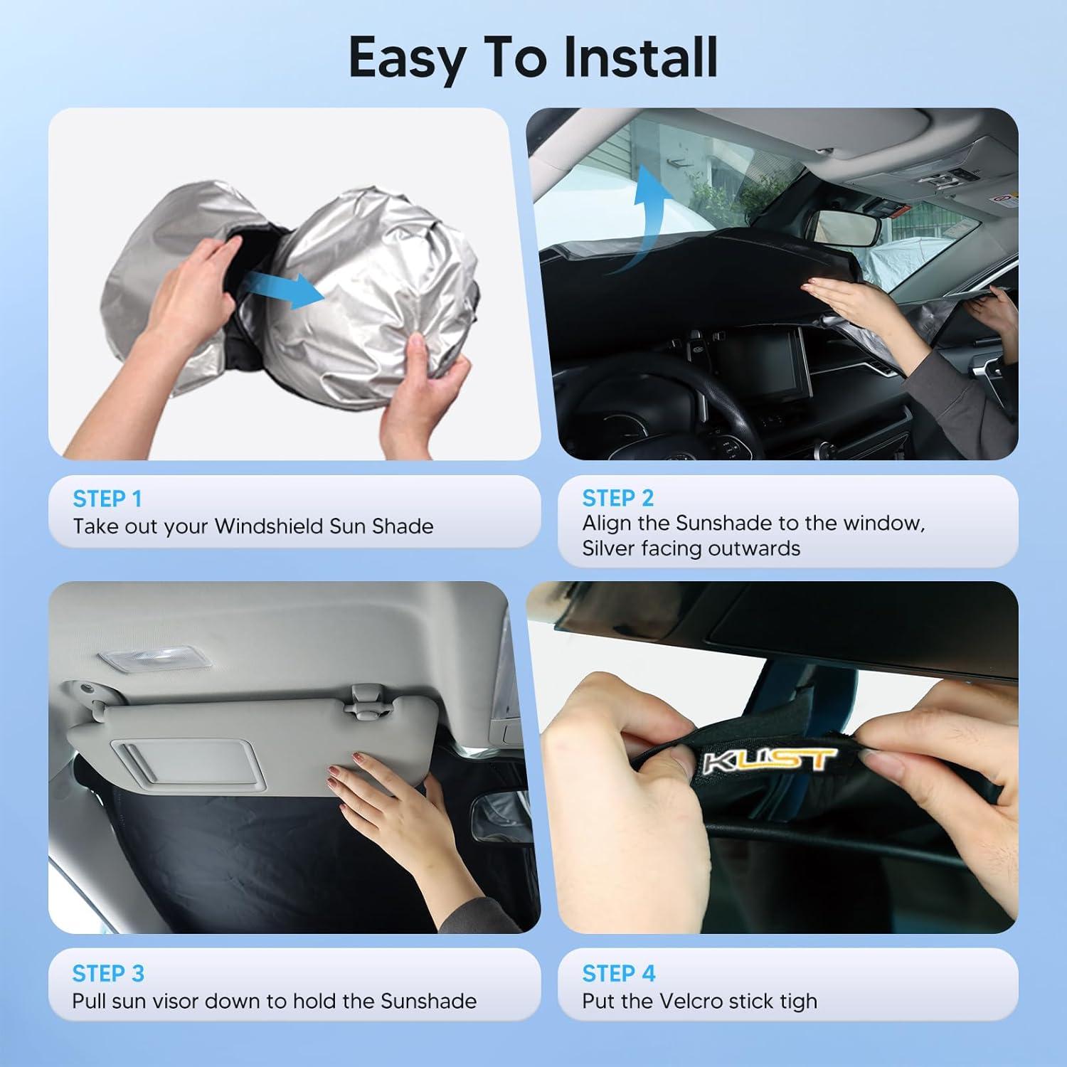 Best Sunshade – KUST Windshield Sun Shade for Buick Envista Review