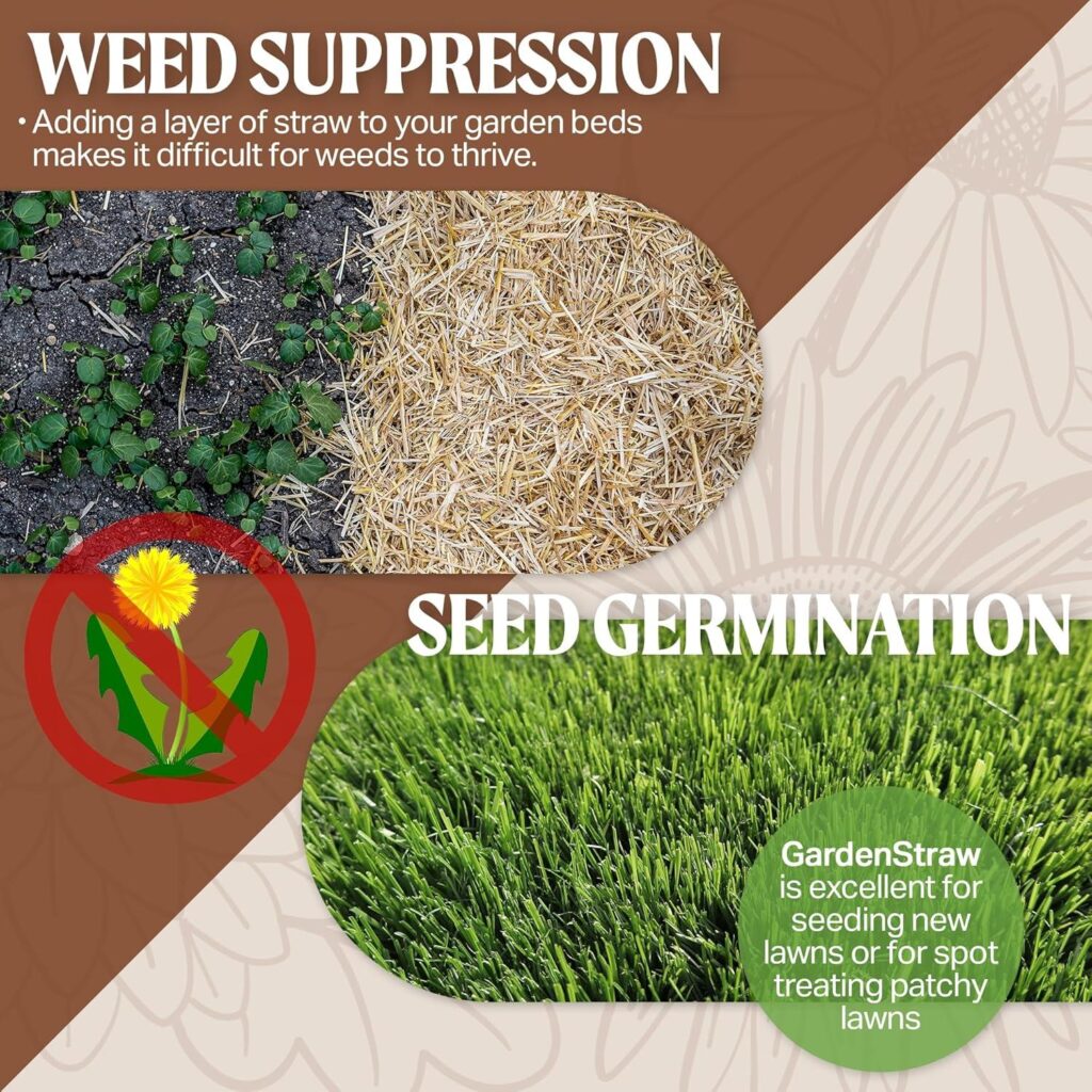 Best Mulch – GardenStraw, 3 cu ft All-Natural Wheat Straw Review
