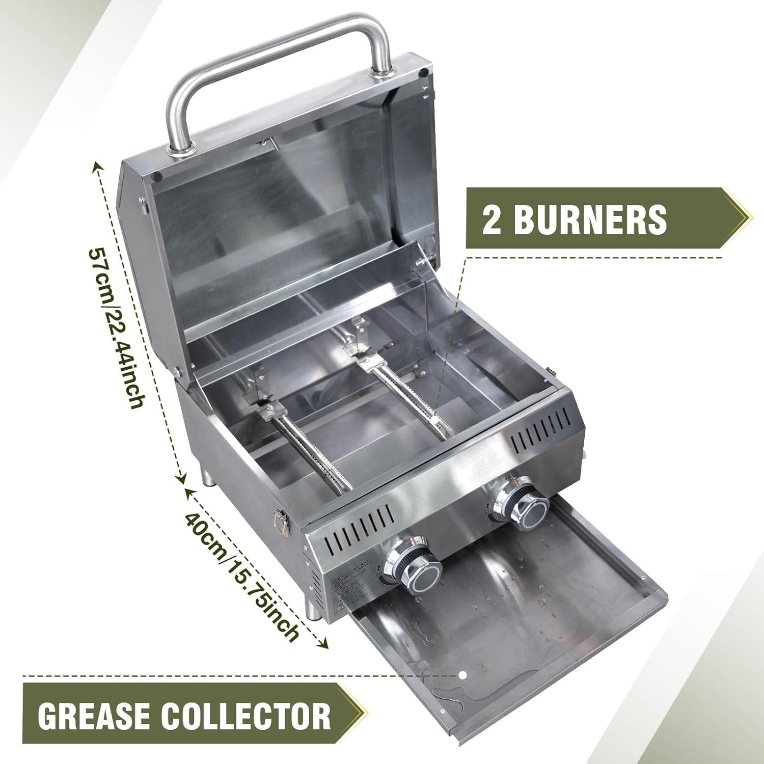 Best Portable Grill – Bestfire Tabletop Gas Grill Review
