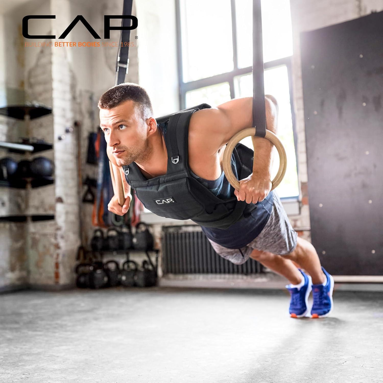 Best Weighted Vest – CAP Barbell Adjustable 20-150 lbs Review