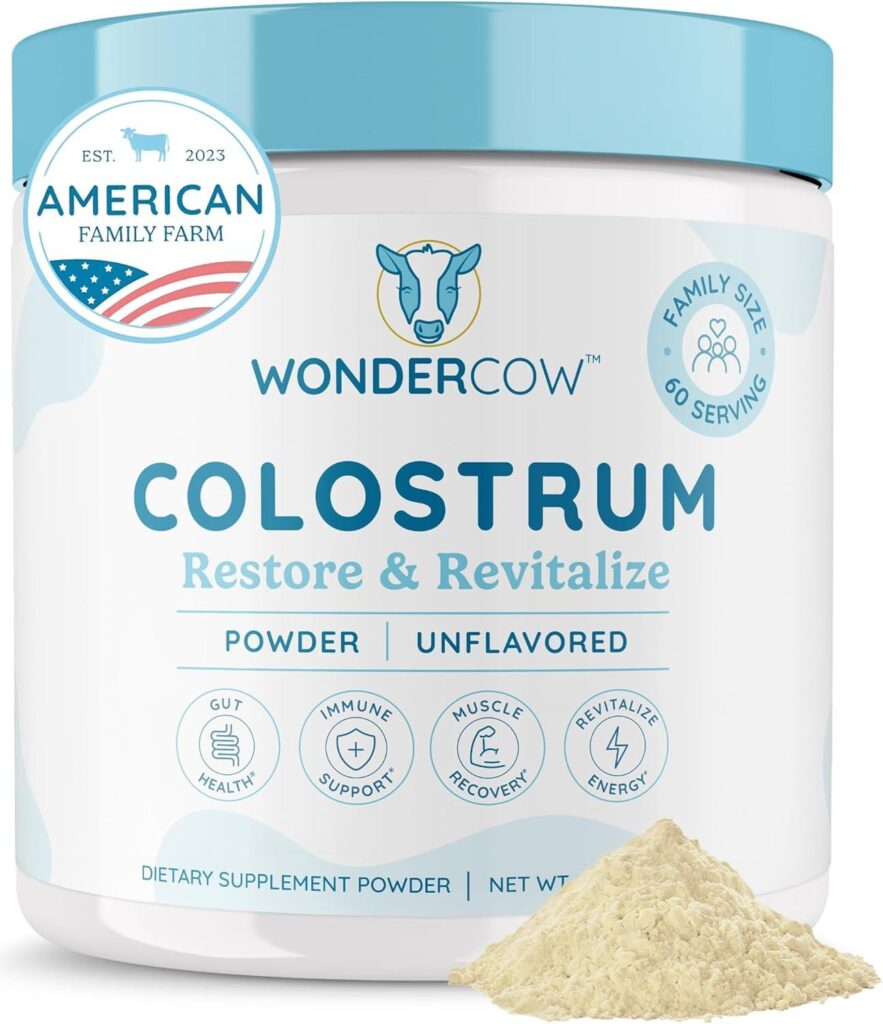 Best Colostrum Powder – WONDERCOW Supplement for Gut Health Review