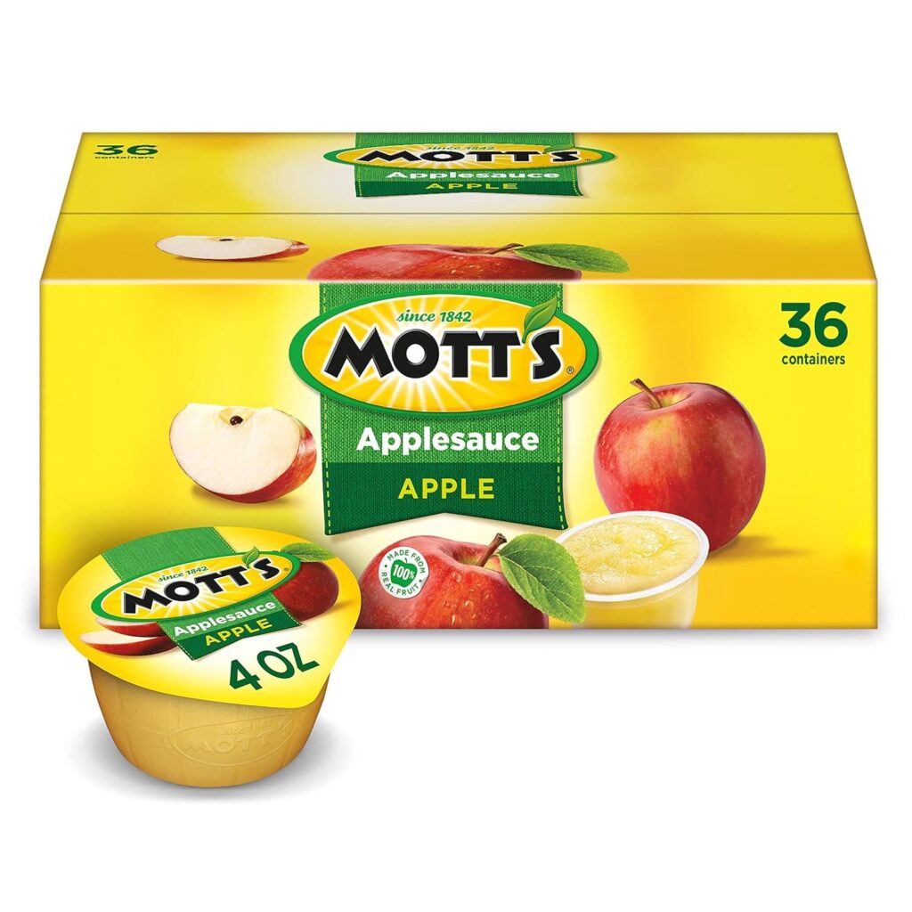 Best Applesauce – Mott’s 4 Oz Cups, 36 Count, No Artificial Flavors Review