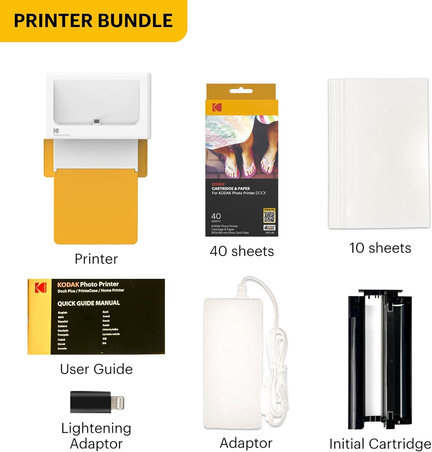 Best Electronics – KODAK Dock Plus 4PASS Instant Photo Printer Review