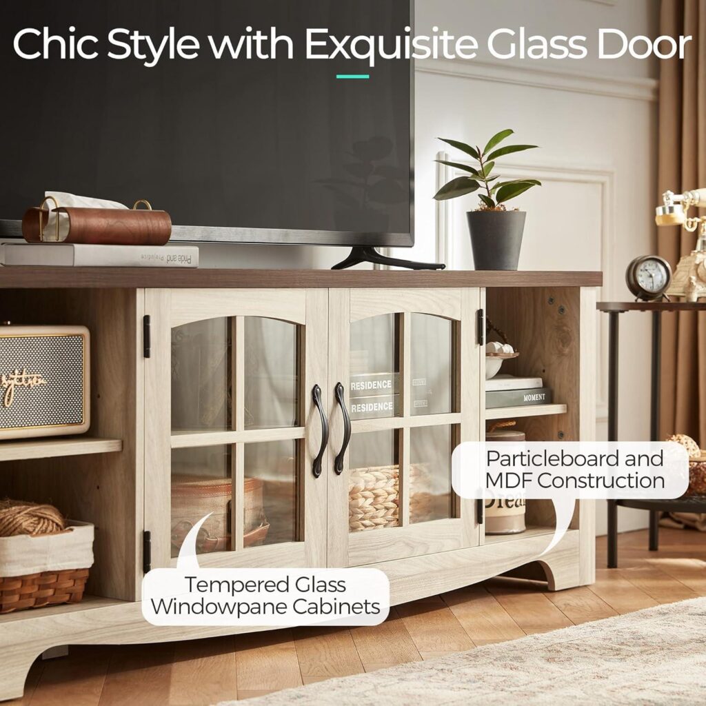 Best TV Stand – LINSY HOME Farmhouse TV Stand for 65 Inch TV Review
