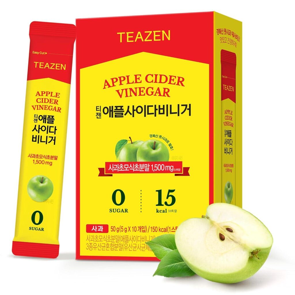 Best Probiotic Supplement – TEAZEN Apple Cider Vinegar Drink Review