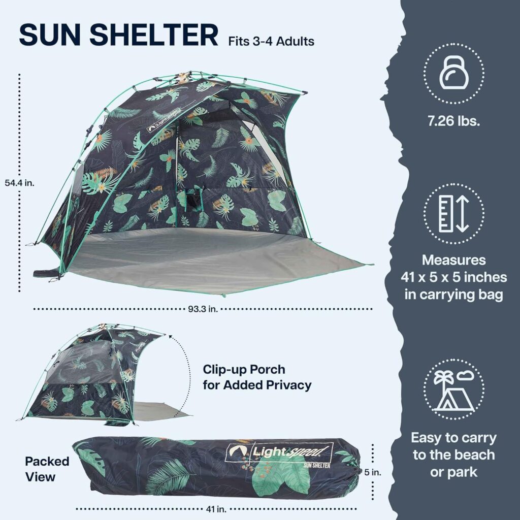 Best Outdoor Shelter – Lightspeed Outdoors Sun Shelter Review