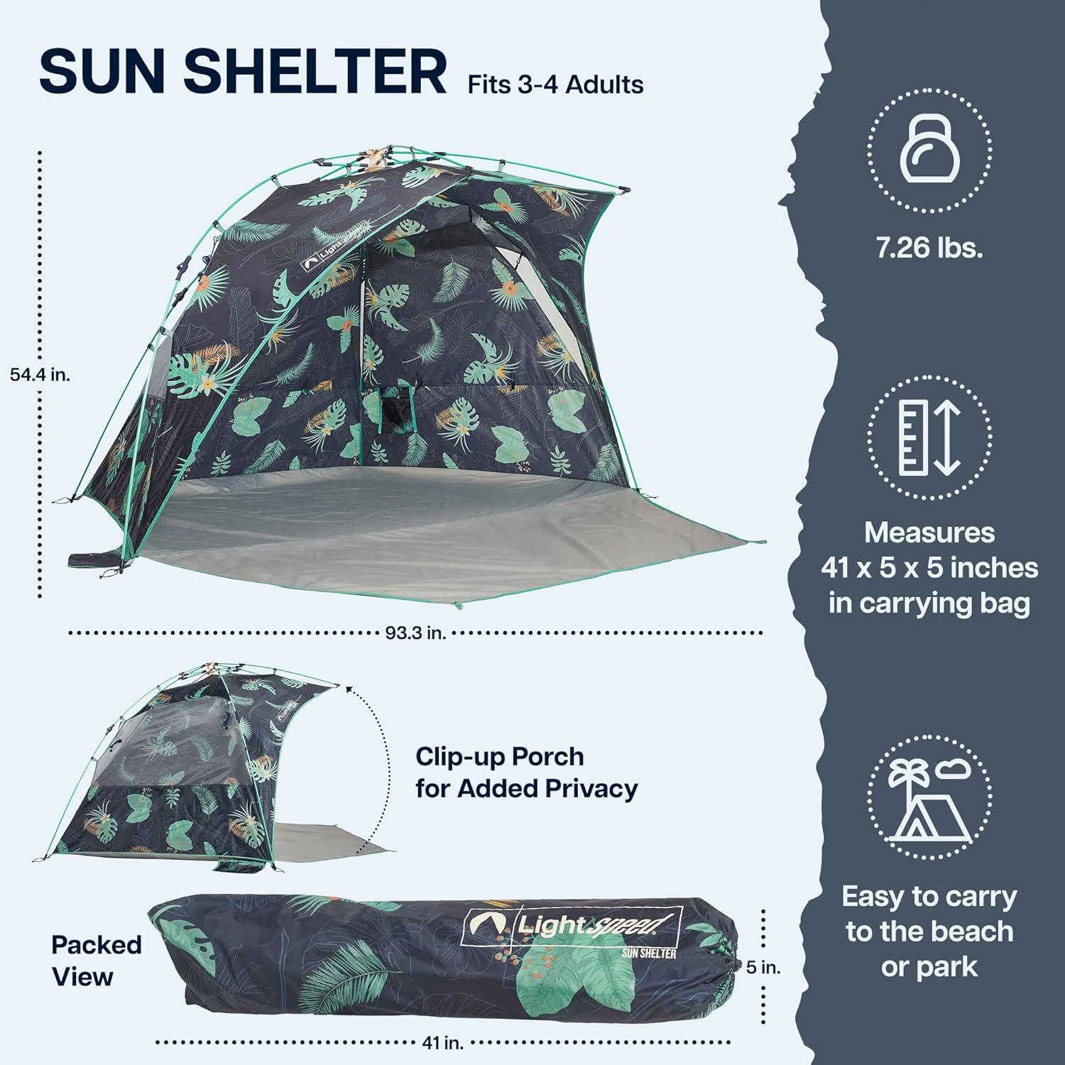 Best Outdoor Shelter – Lightspeed Outdoors Sun Shelter Review