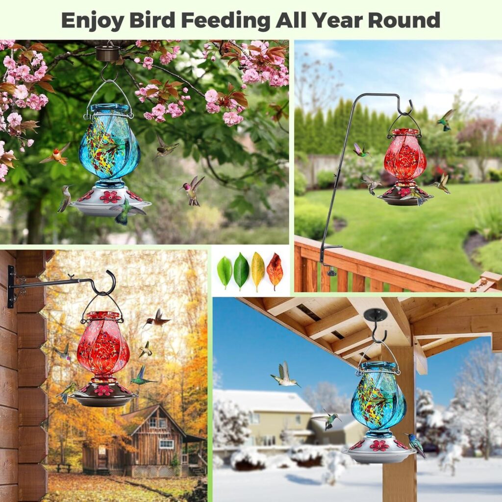 Best Hummingbird Feeder – BOLITE Hand Blown Glass Review