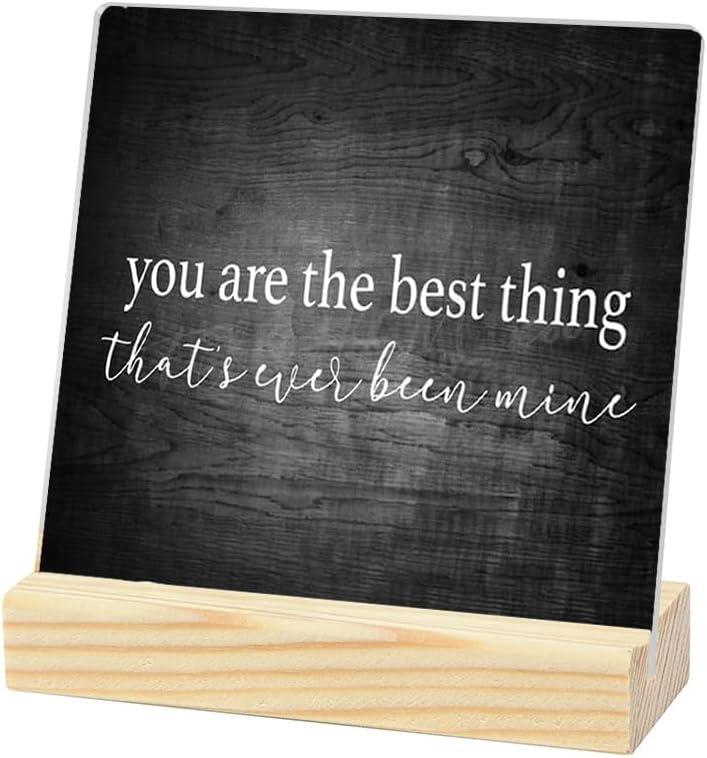Best Desktop Decor – Acrylic Sign You Are The Best Thing Review