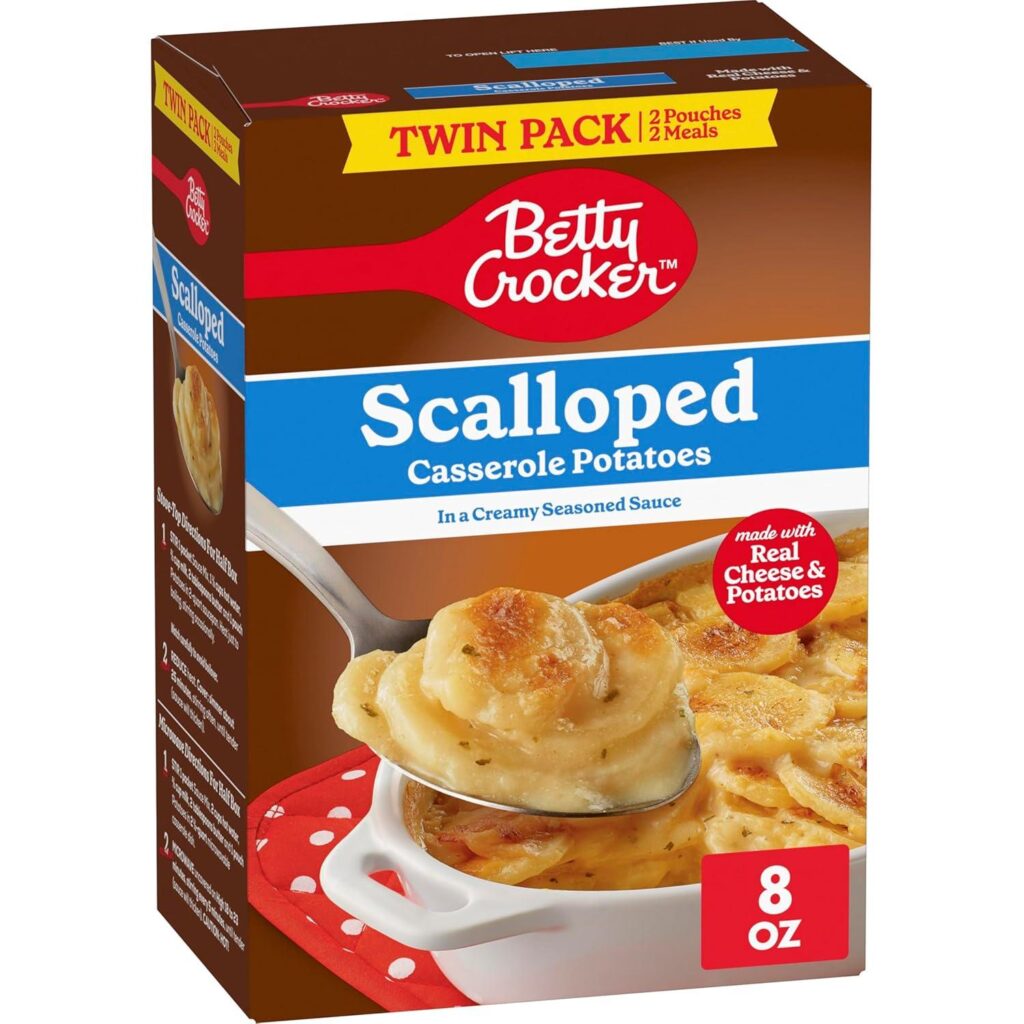 Best Side Dish – Betty Crocker Scalloped Casserole Potatoes Review