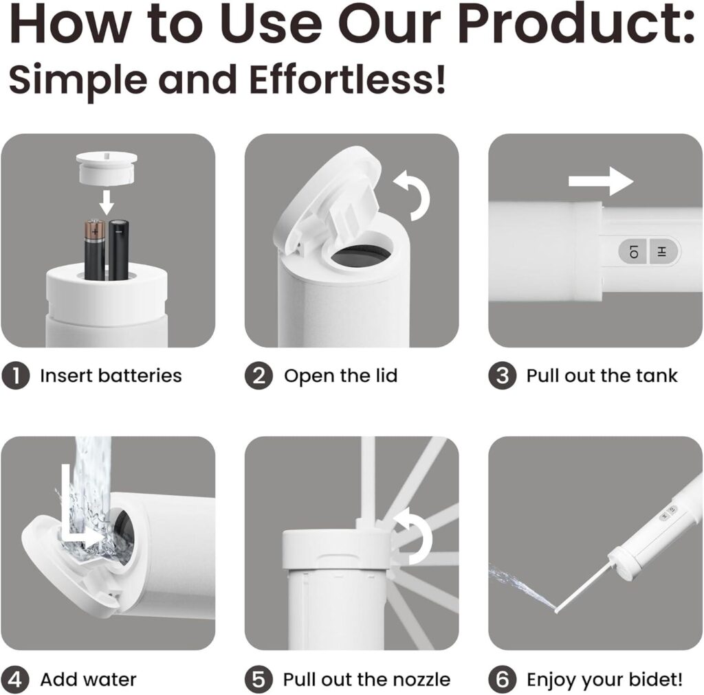 Best Travel Bidet – VOVO Go Portable Electric Bidet Review