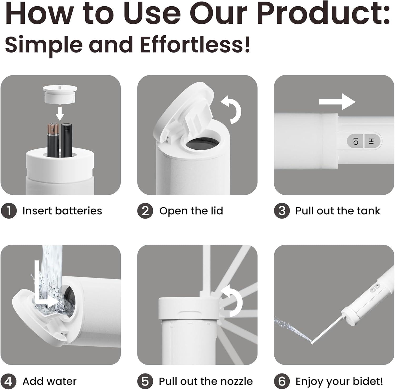 Best Travel Bidet – VOVO Go Portable Electric Bidet Review
