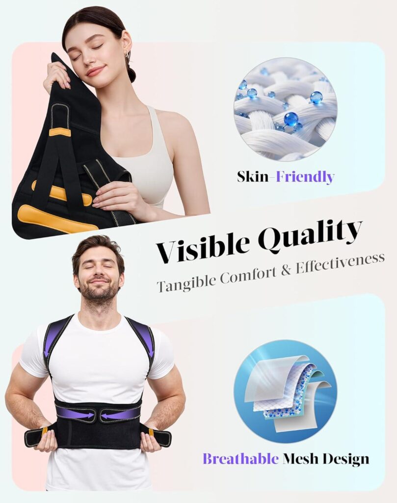 Best Posture Corrector – Adjustable Shoulder Straightener Review