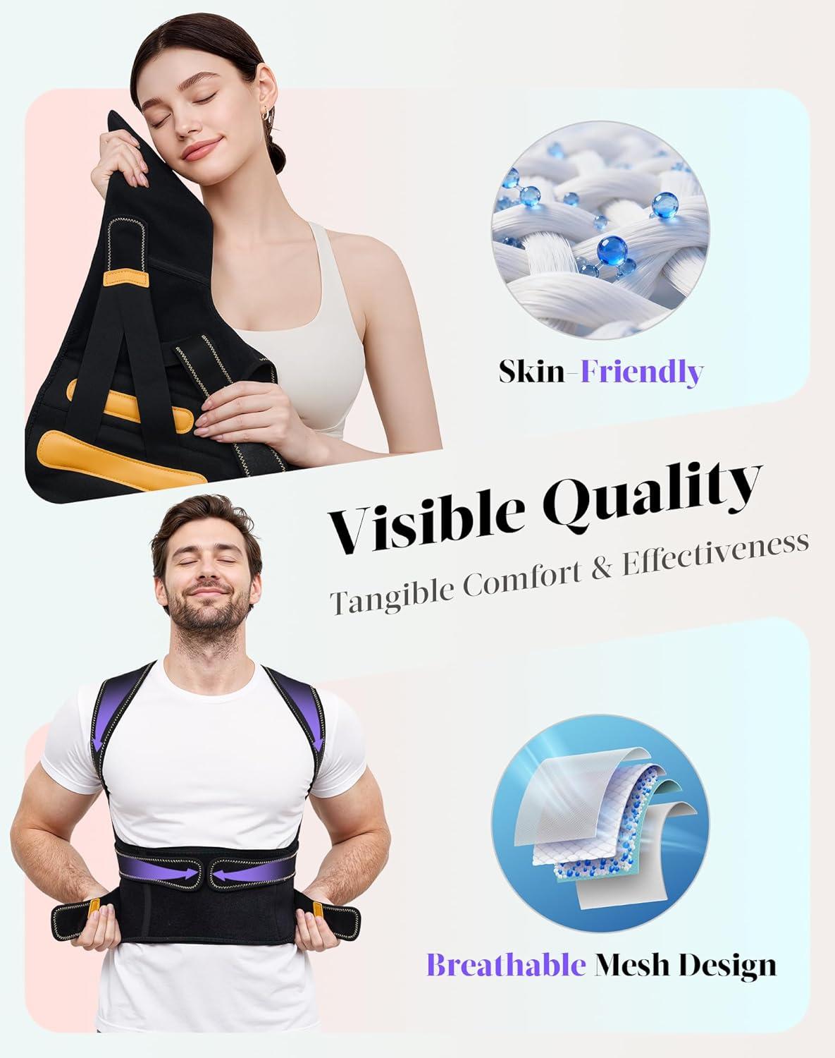 Best Posture Corrector – Adjustable Shoulder Straightener Review