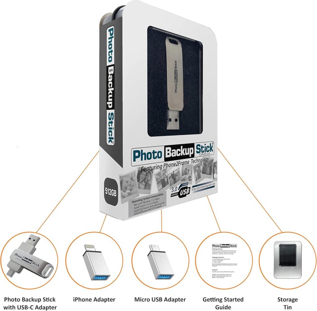 Best Electronics – Photo Backup Stick Omega Universal Backup Review