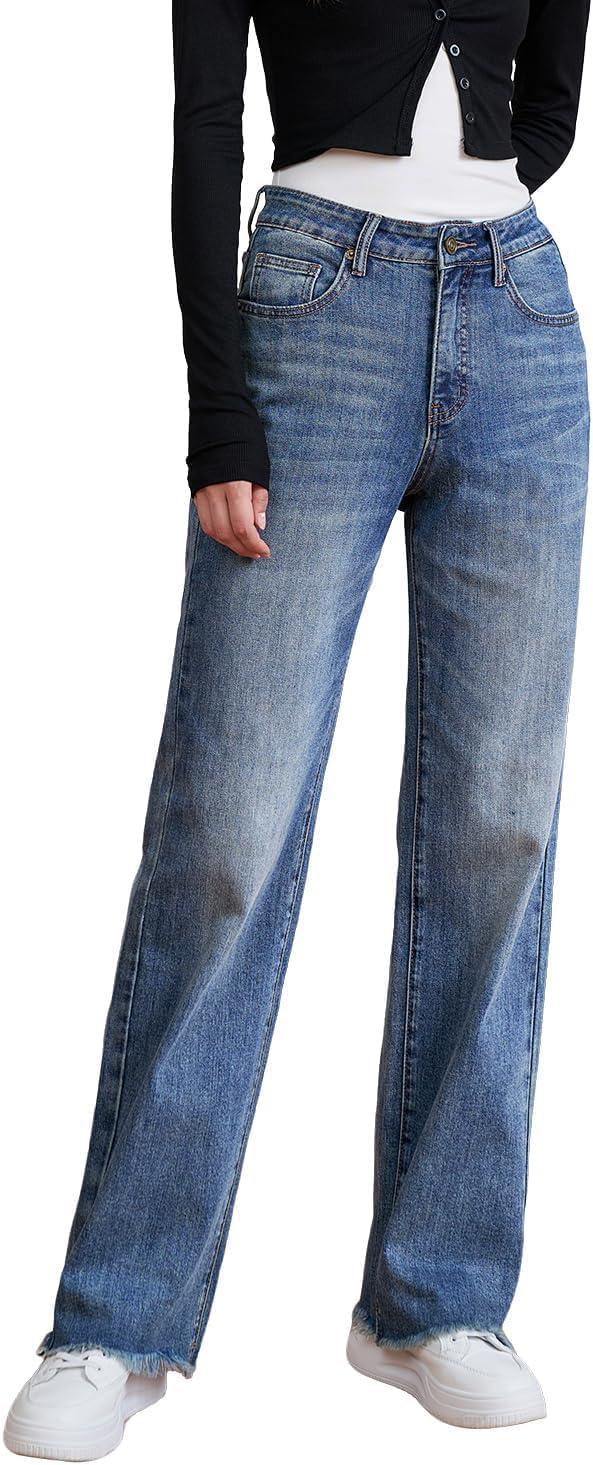 Best Women’s Jeans – High Waisted Stretchy Straight Leg Tummy Control Review