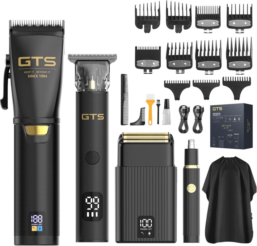Best Hair Clippers – GTS Professional Beard Trimmer Kit Review