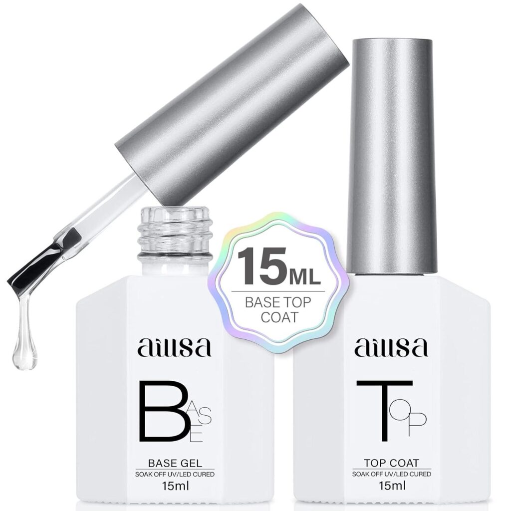 Best Nail Polish – AILLSA Base and Top Coat Gel Nail Polish Review