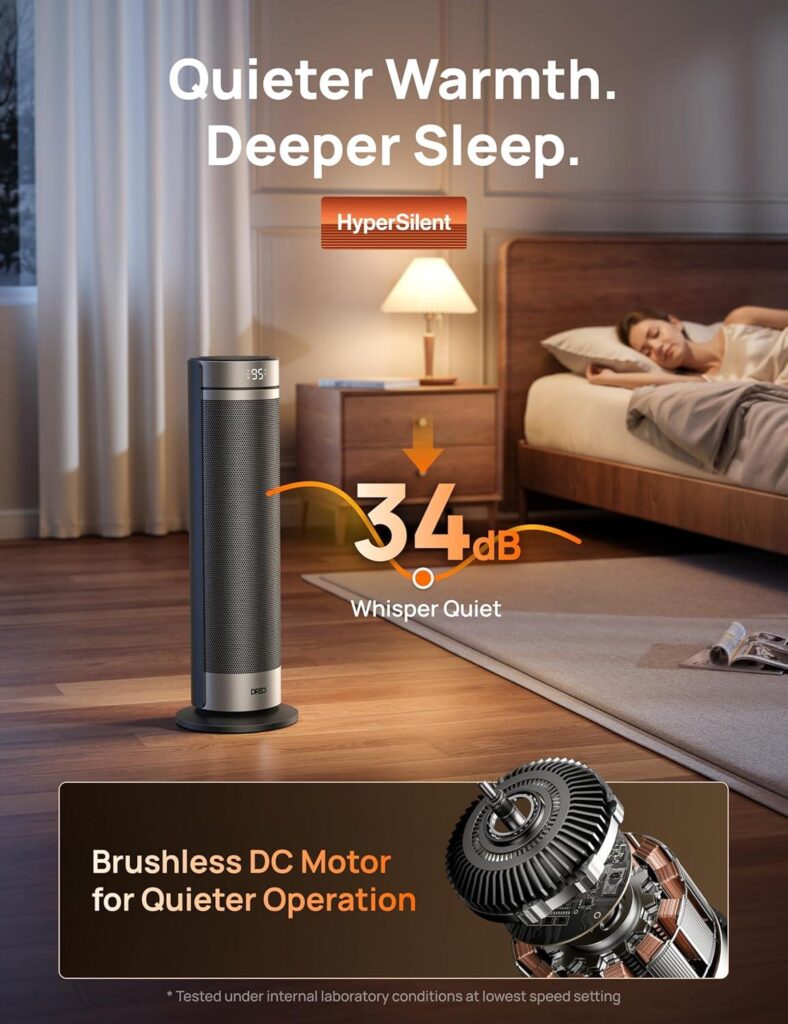 Best Space Heater – DREO 23 Inch Electric Heater Review