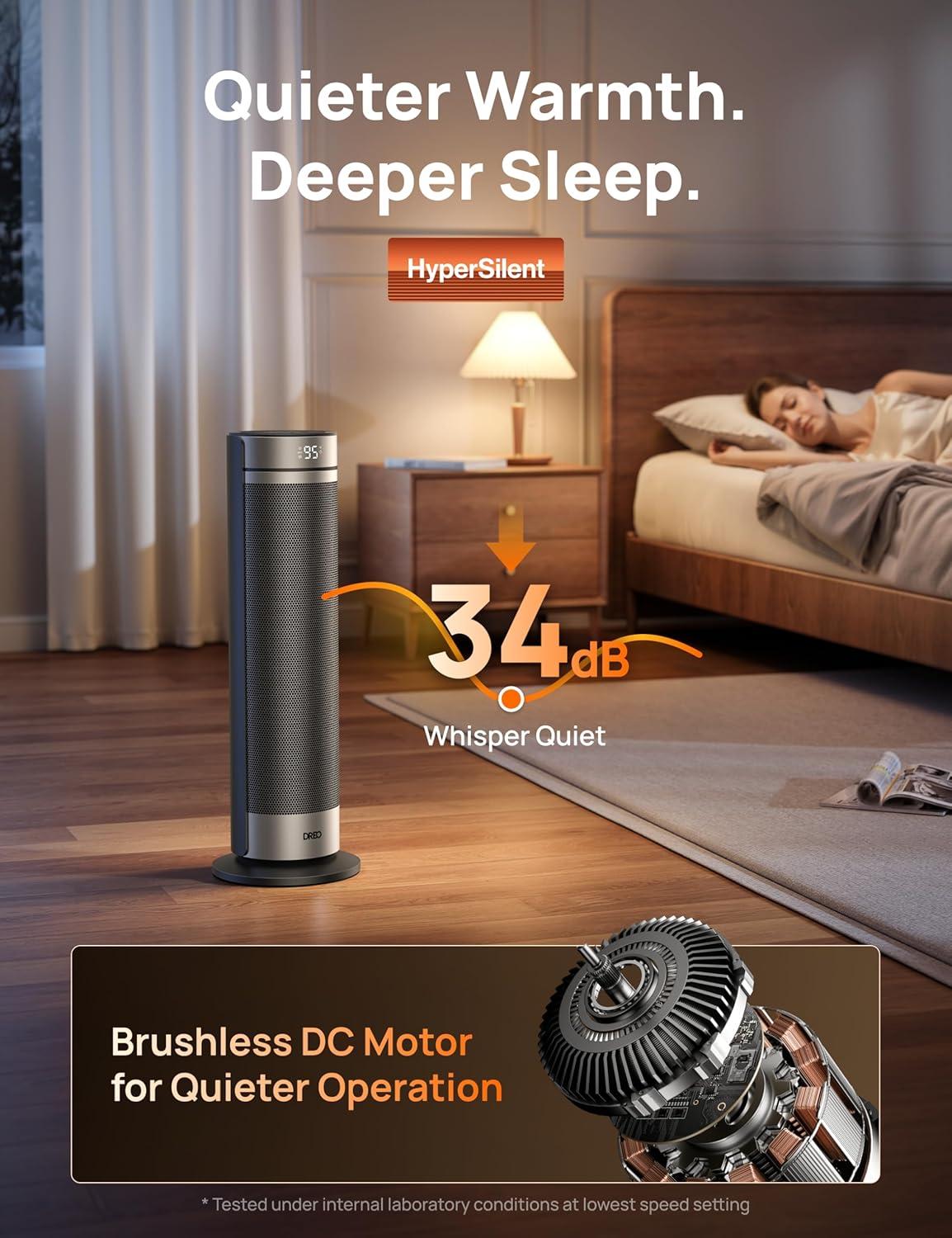 Best Space Heater – DREO 23 Inch Electric Heater Review